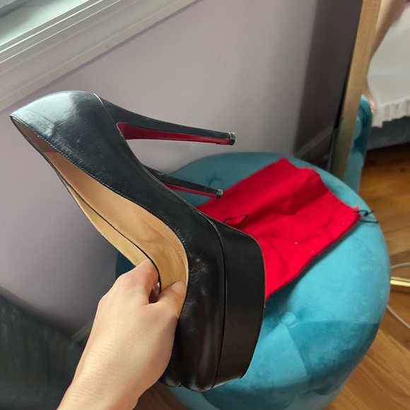 Christian Louboutin Bianca 120 Leather Pumps - Picture 3 of 10